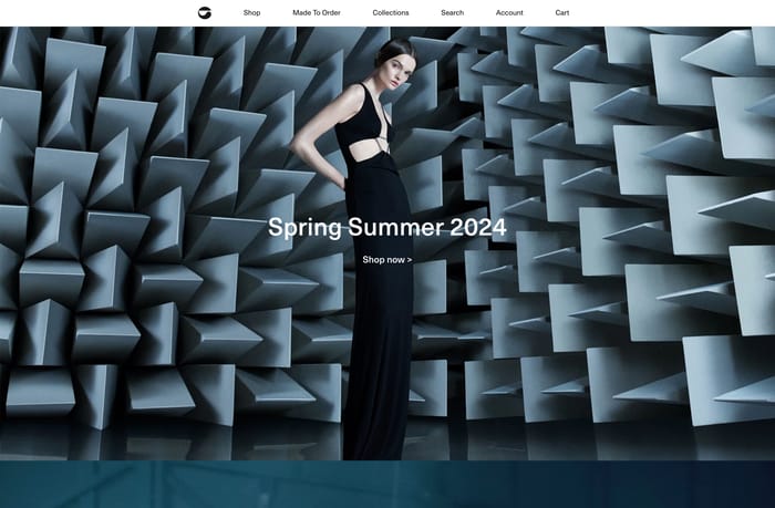 Coperni website preview