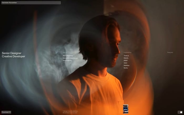 Viacheslav Novoseltsev website preview