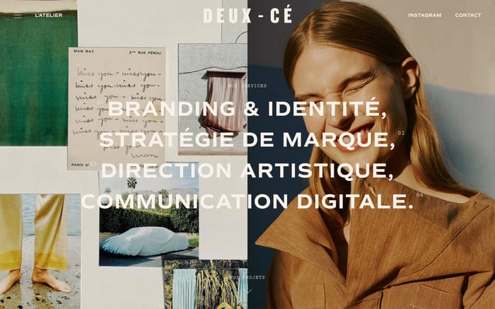 Atelier Deux-Cé website preview