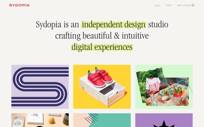 Sydopia website preview