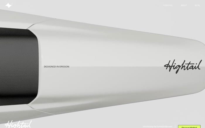 Dust Moto website preview