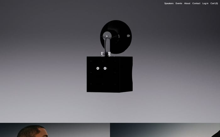 Silence Please website preview