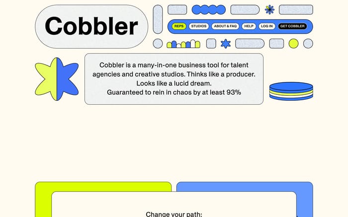 Cobbler website preview