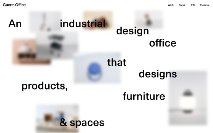 Guerra Office website preview