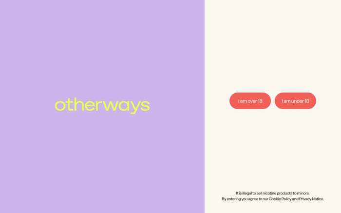 Otherways website preview