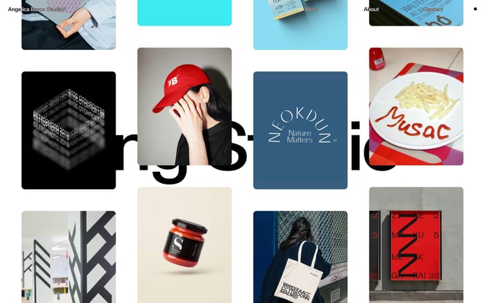 Ang Studio website preview