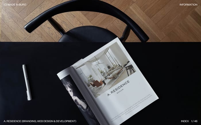 Made-in-buro website preview