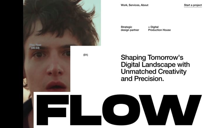 Flow website preview