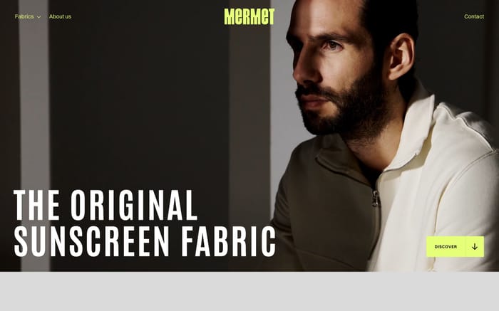 Mermet website preview