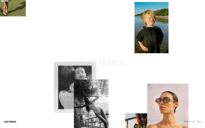 Alex Franco website preview