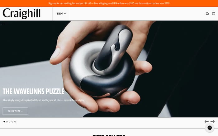 Craighill website preview