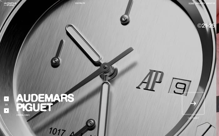LaCrapule Studio website preview