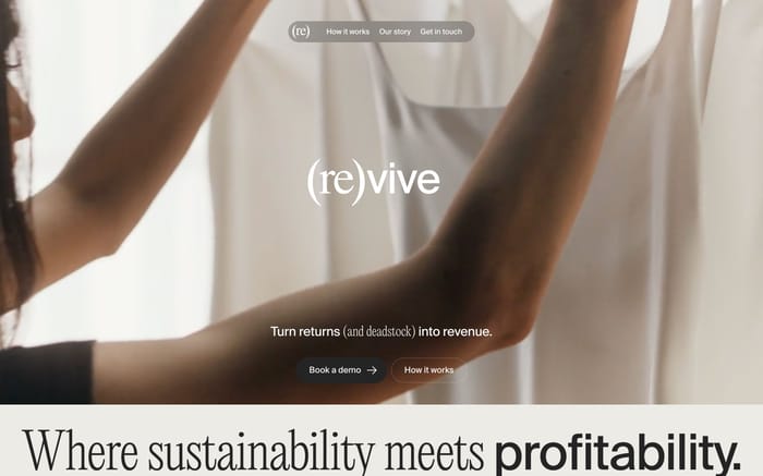 (Re)vive website preview