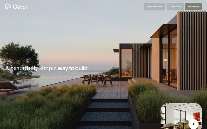 Cover website preview