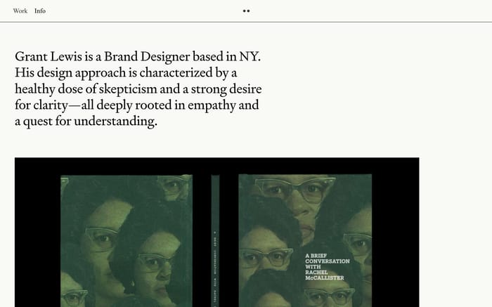 Grant Lewis website preview