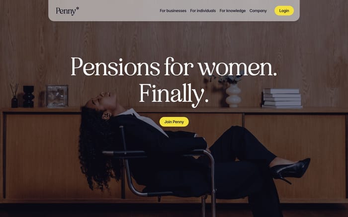 Penny website preview