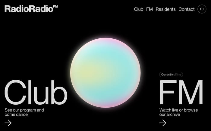 Radio Radio website preview