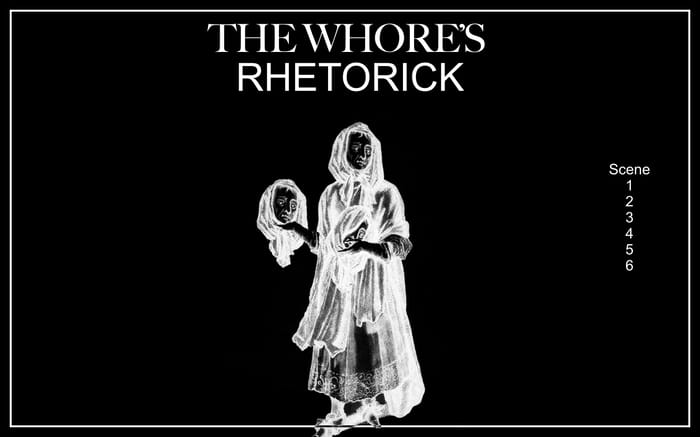 The Whore’s Rhetorick website preview