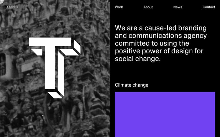 Templo website preview