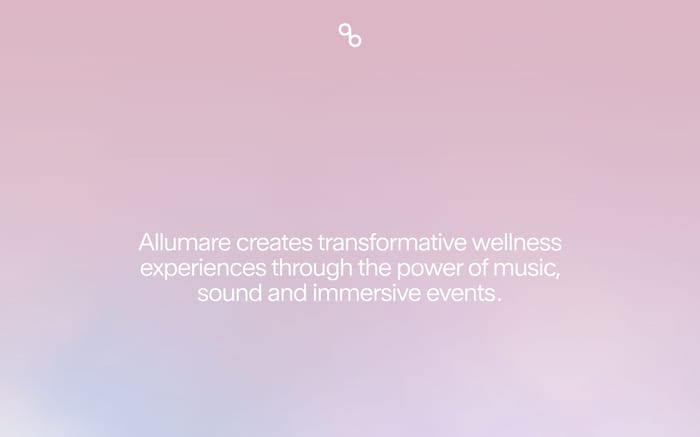 Allumare website preview