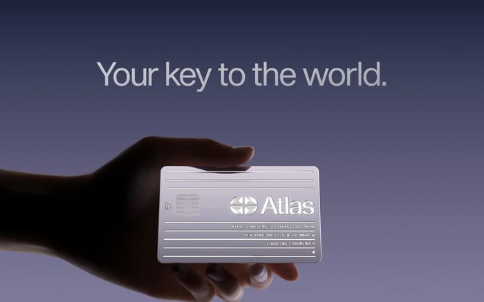 Atlas Card website preview