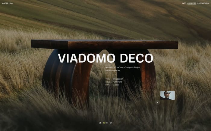 Oscar Pico website preview