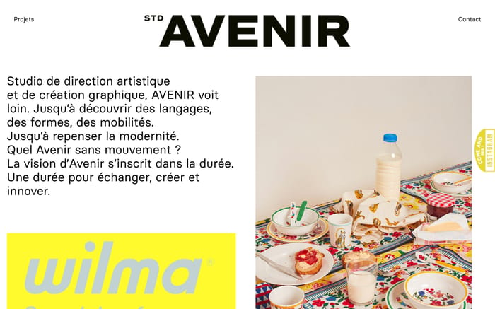 Studio Avenir website preview