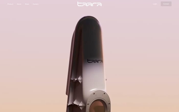 Taara website preview
