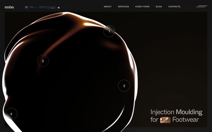 Cobo website preview