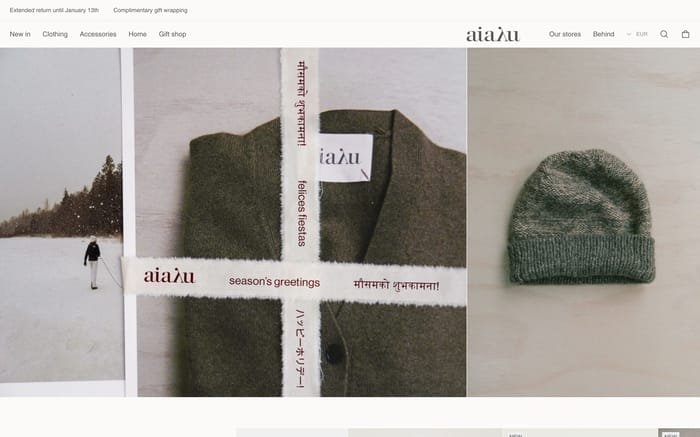 Aiayu website preview