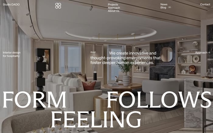 Studio Dado website preview
