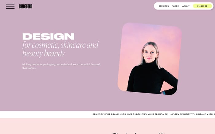 Chloe Ford website preview