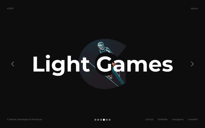 Valentin Karkouz website preview