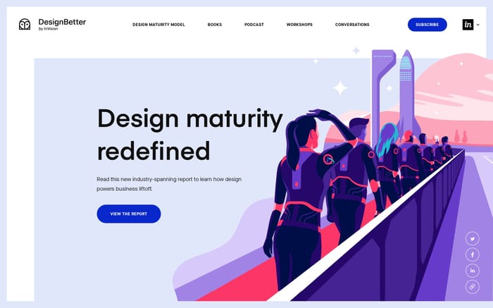 DesignBetter website preview