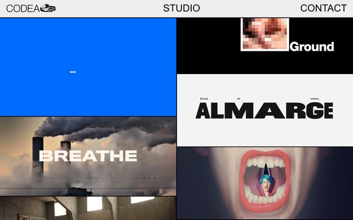Codea Studio – Creative Agency website preview