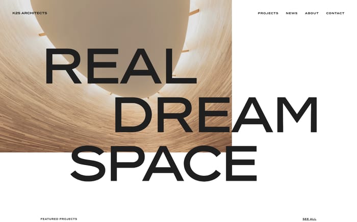 K2S Architects website preview