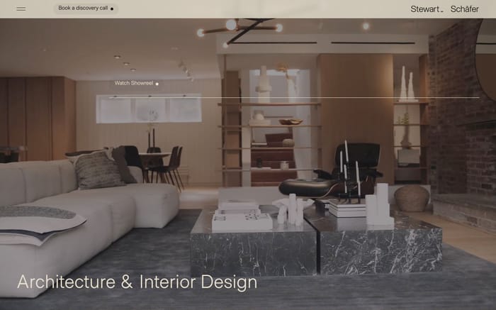 Stewart Schäfer website preview