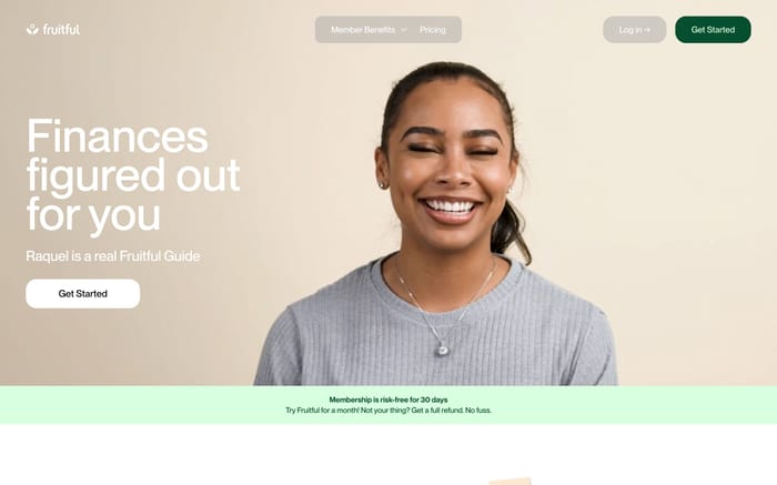 Fruitful website preview