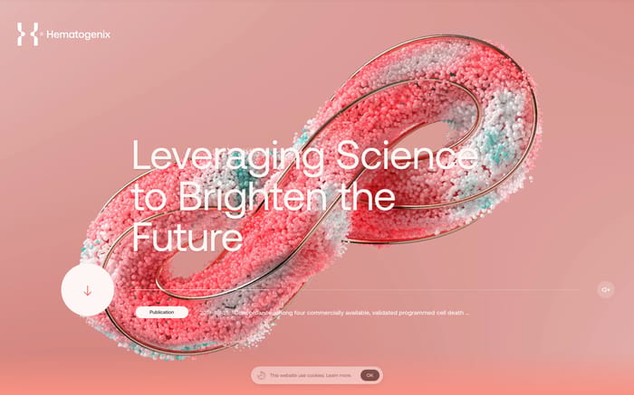 Hematogenix website preview