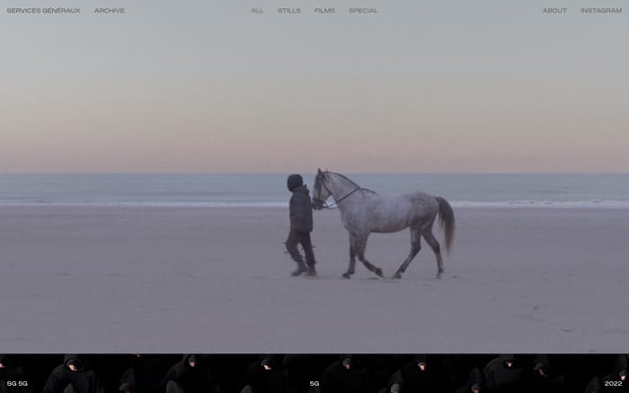 Services Généraux website preview