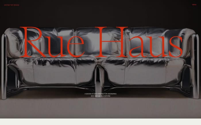 Rue Haus website preview