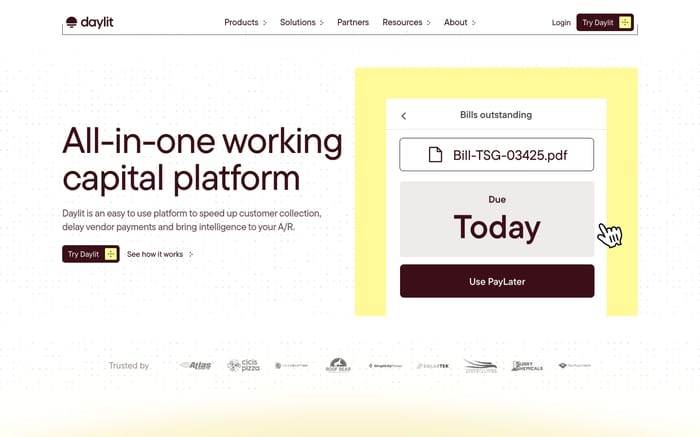 Daylit website preview