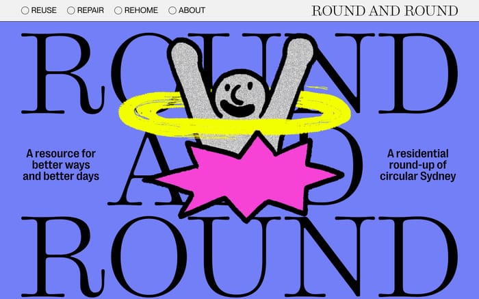 Round and Round website preview