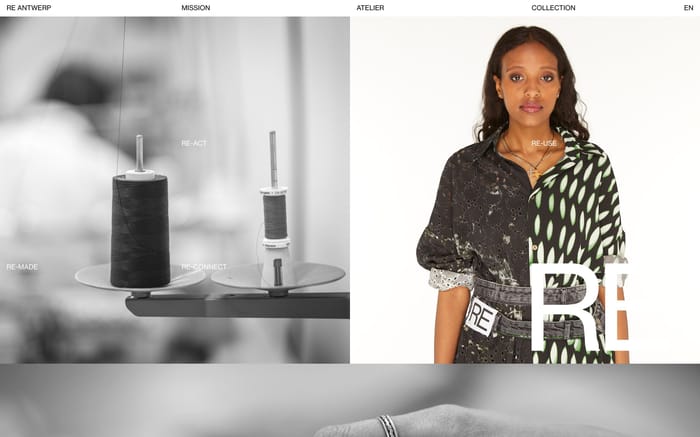 RE Antwerp website preview