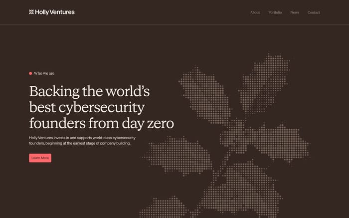 Holly Ventures website preview