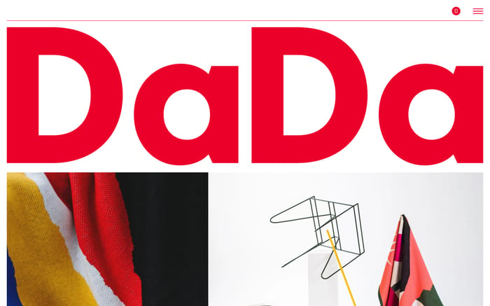 DaDa website preview