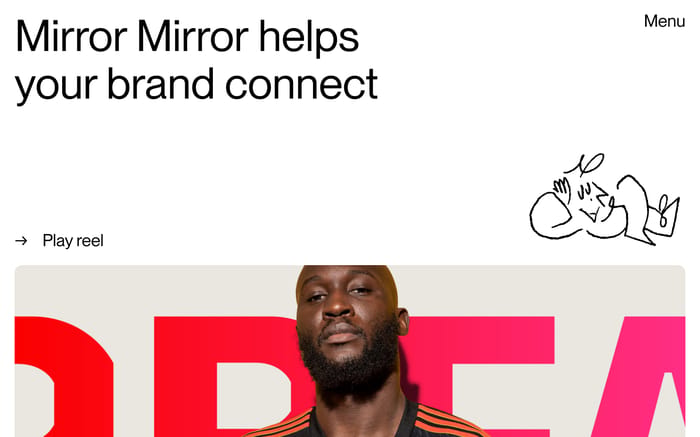 Mirror Mirror website preview