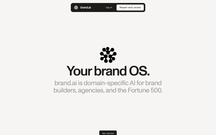 Brand AI website preview