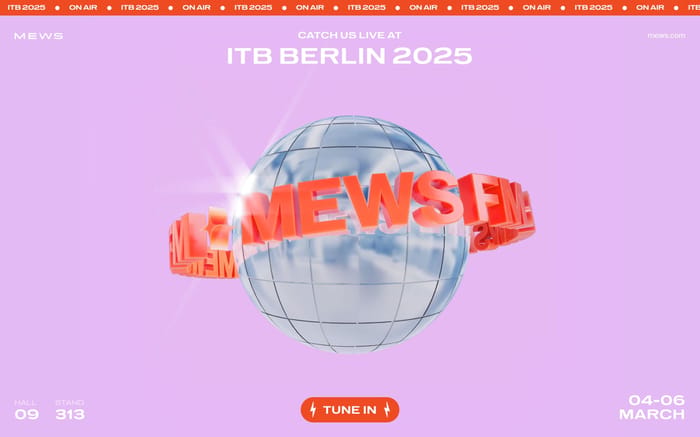 Mews FM website preview