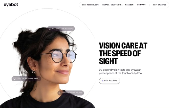 Eyebot website preview